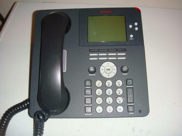 AVAYA 9650 Office IP Phones - TESTED w/ Handsets & Stands