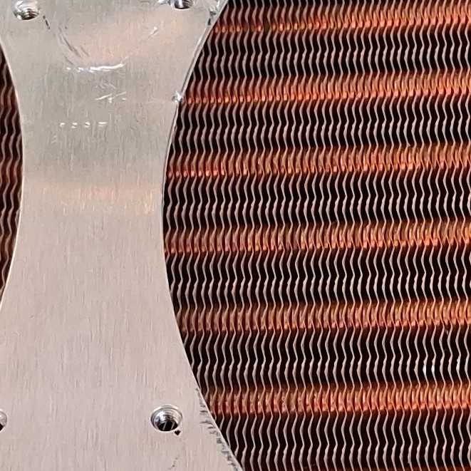 Thermatron Engineering, Inc. Heat Exchanger 735SBC2 Silver/Copper
