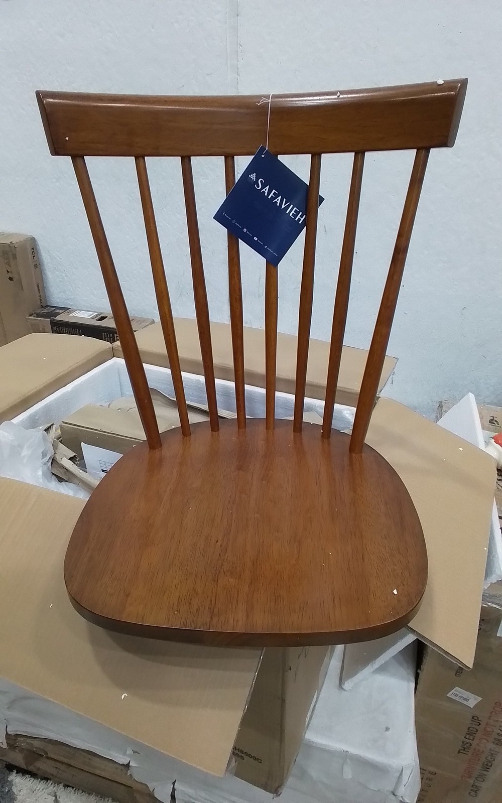 Safavieh PARKER SPINDEL SIDE CHAIR, Reduced Price 2172771350 AMH8500C