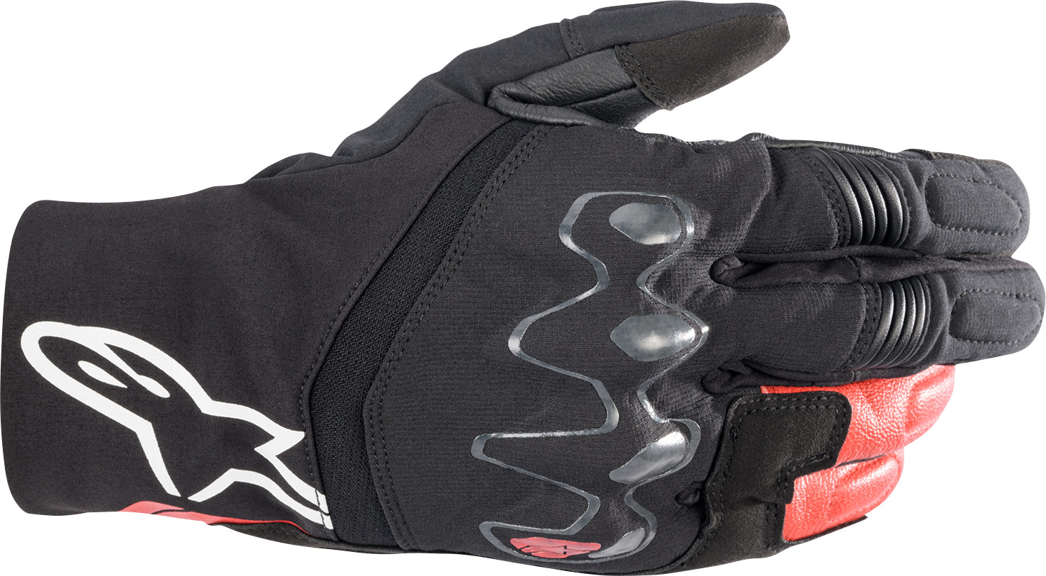 Alpinestars Hyde XT DrystarXFGloves XL Black/Bright Red 3522523-1303-XL