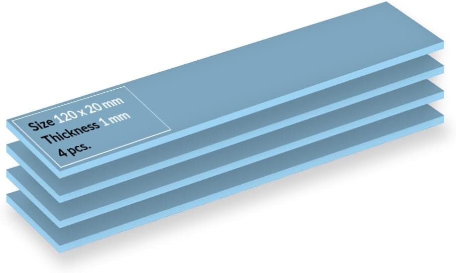 ARCTIC TP-3 Premium Performance Thermal Pad 120x20x1.0mm (4 Pack) Conductive