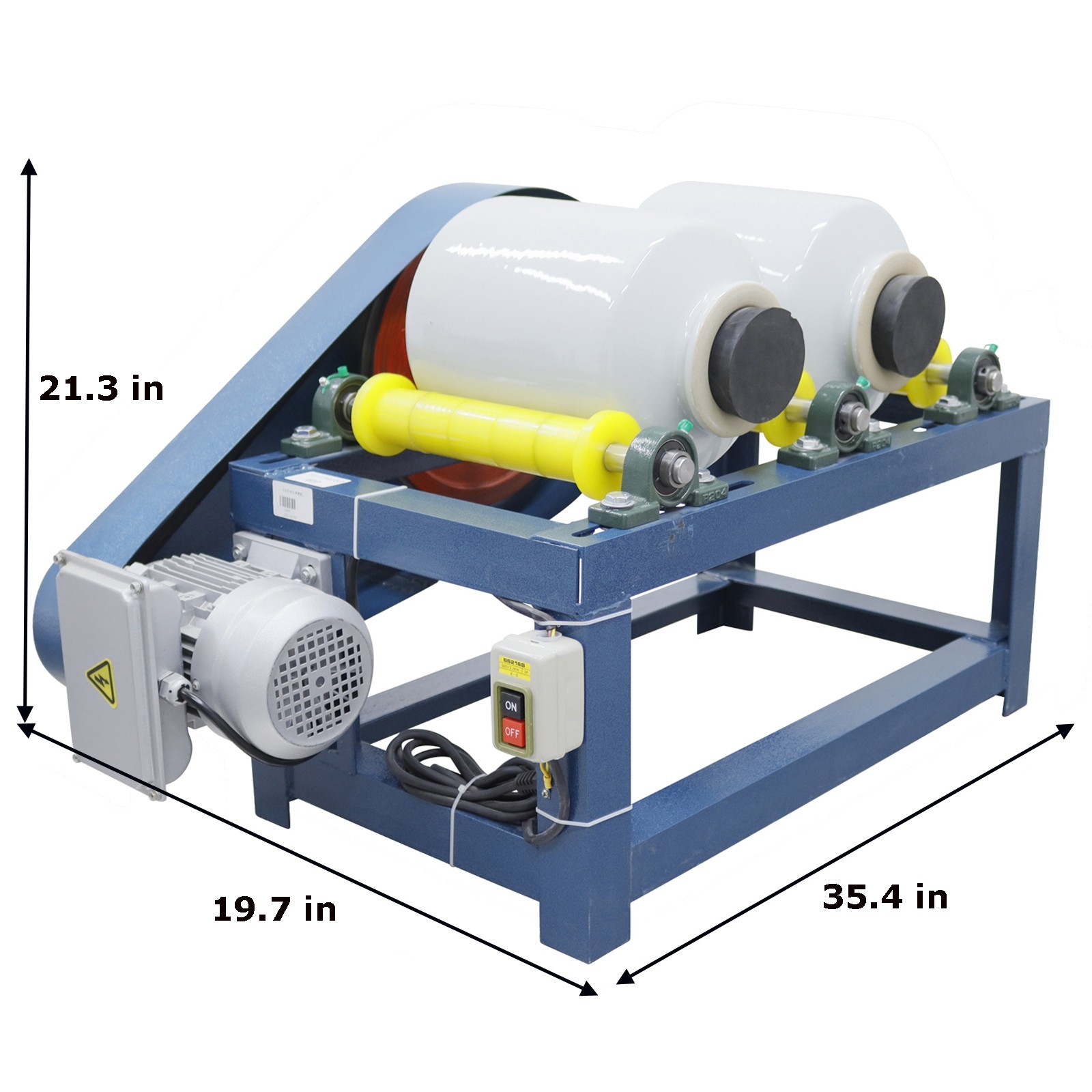 220V 5L*2 Horizontal Ball Mill Dry /Wet Grinding Laboratory Grinder Mixer