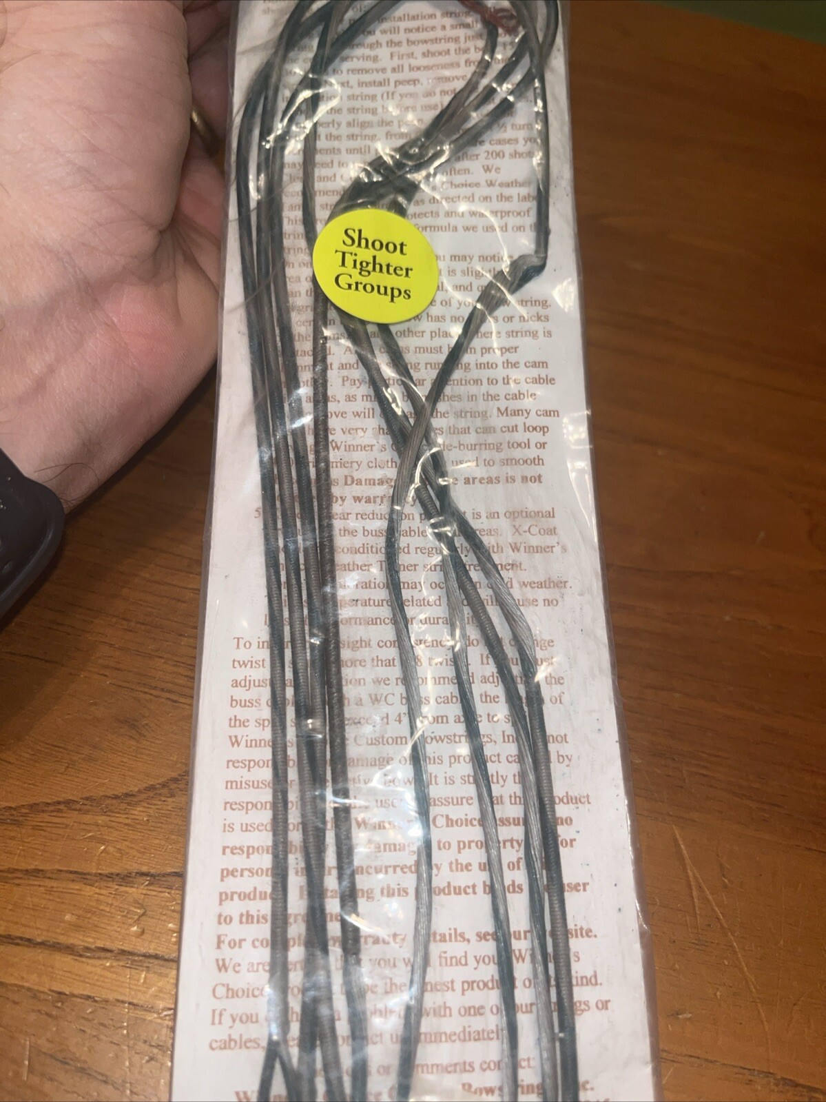Winners Choice Custom Bowstring X8190 String 90 1/16 Strands 24