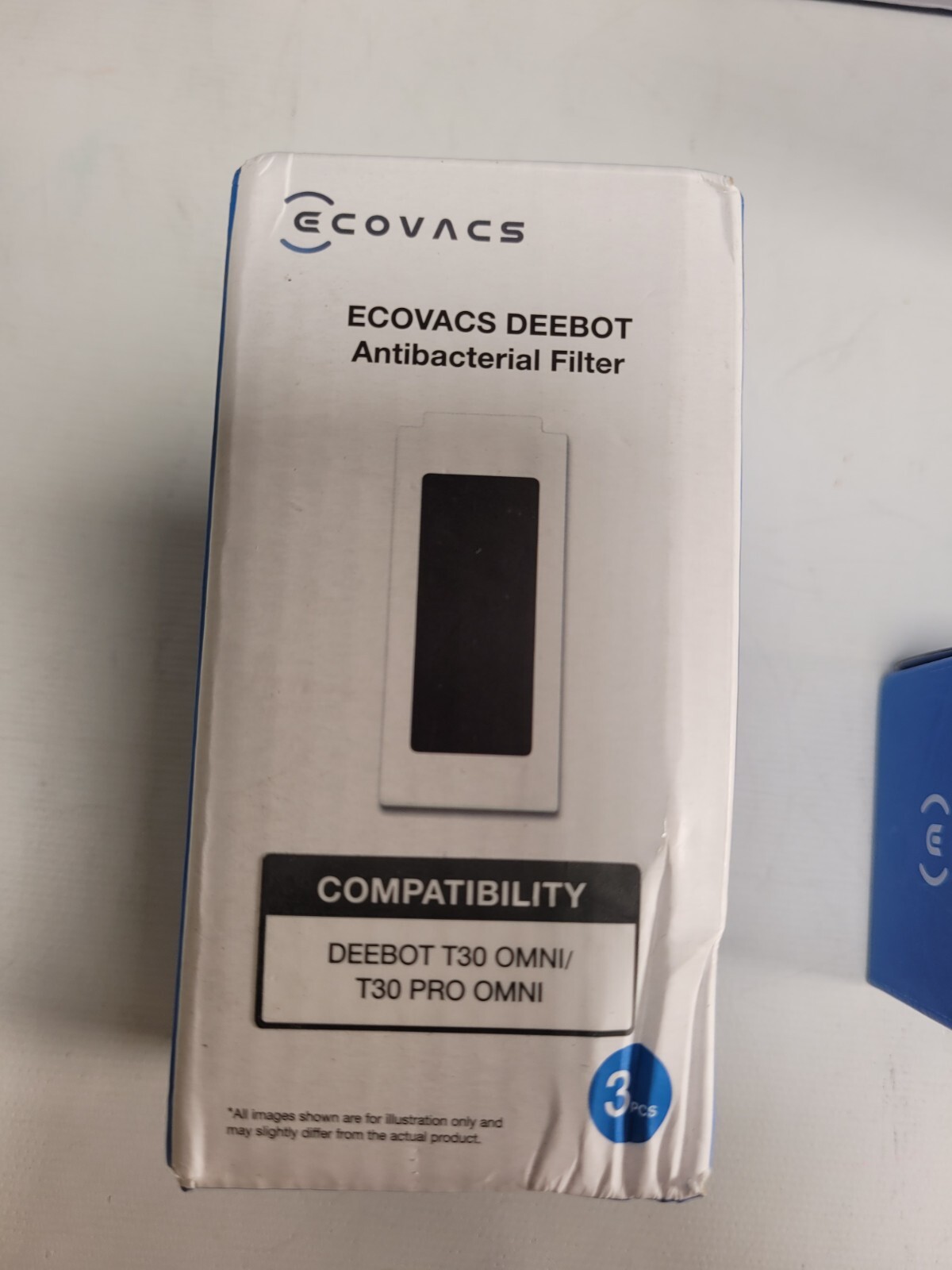 EcoVacs Deebot Side Brush, Main Brush, Antibacterial Filter, Mopping Pad Set