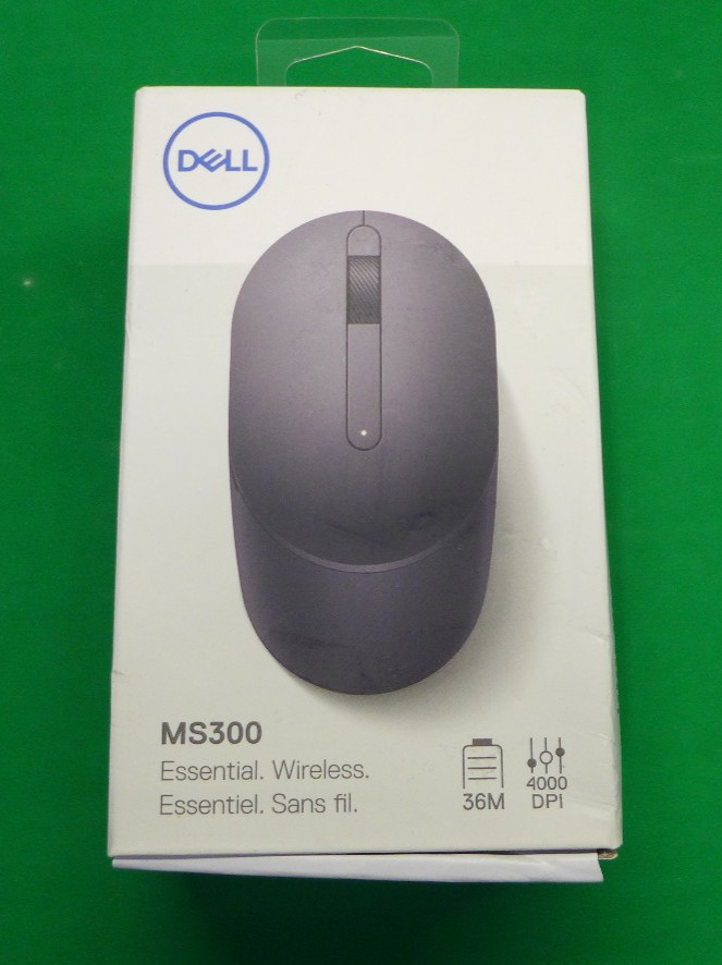 NEW(Sealed) Dell Full-Size Wireless Mouse MS300 H03PD