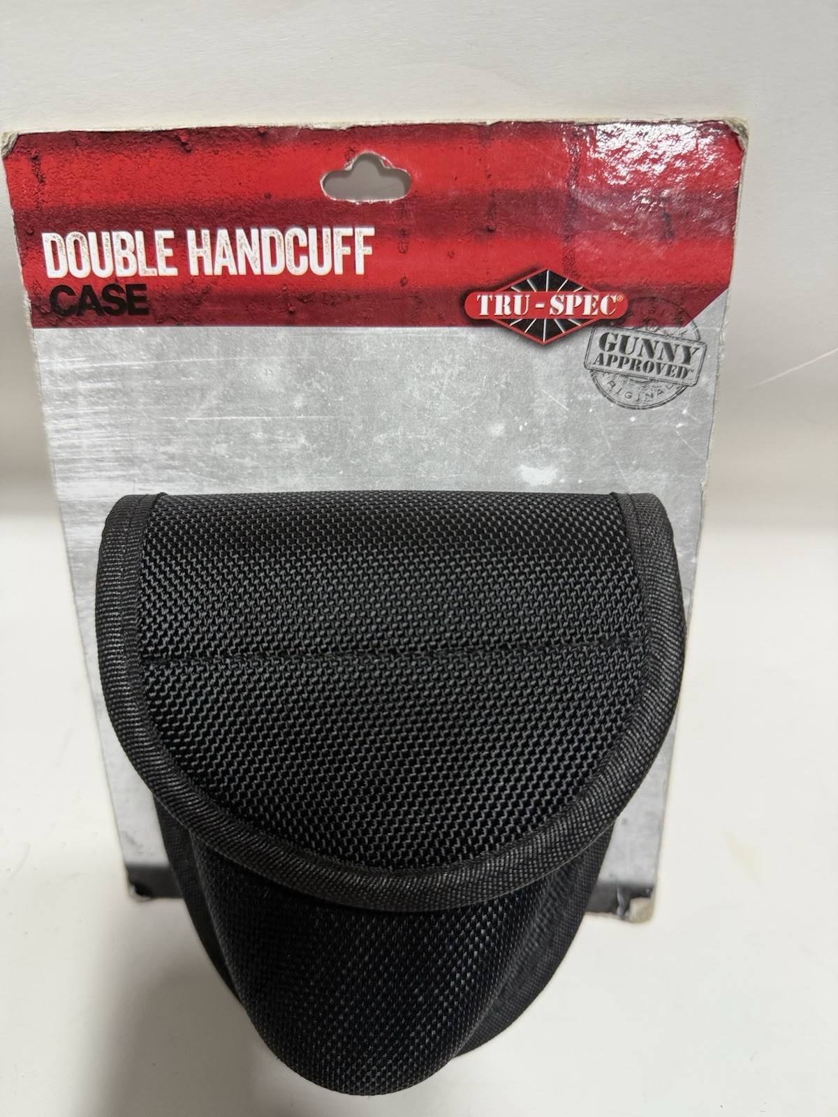 Tru-Spec Double Handcuff Case Black Police Issue 6”