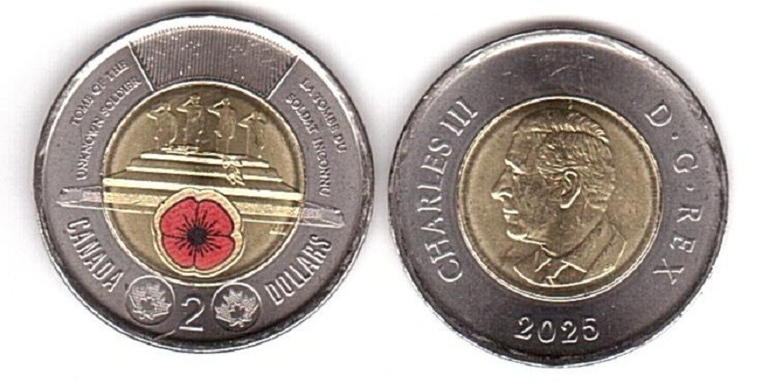 Canada - 2 Dollars 2025 UNC Canada's Soldier - Color Cover Lemberg-Zp