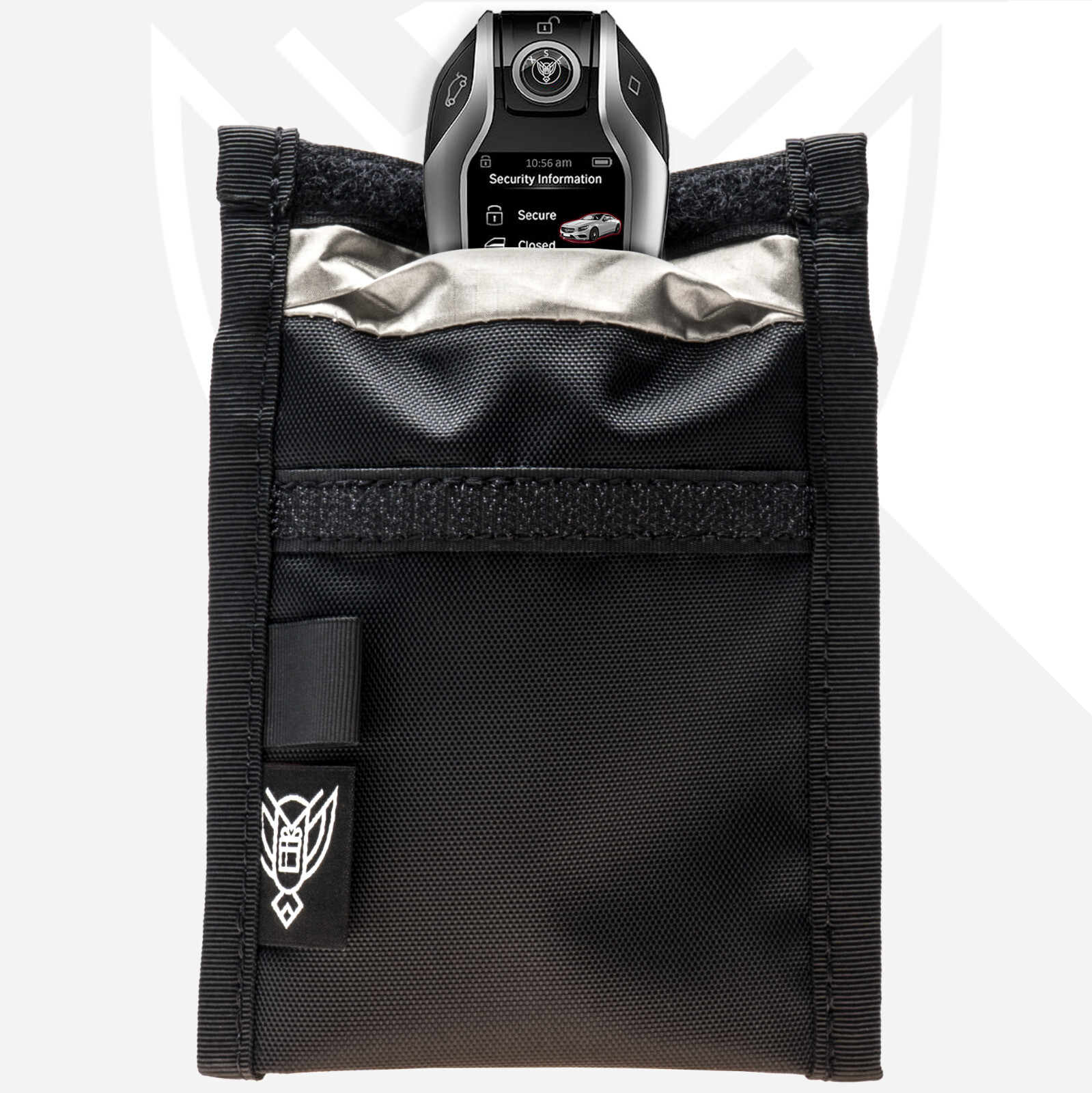 Xtreme Sight Line ~ Xecutive Faraday Bag for Key Fobs/ Small Electronics ~ Black