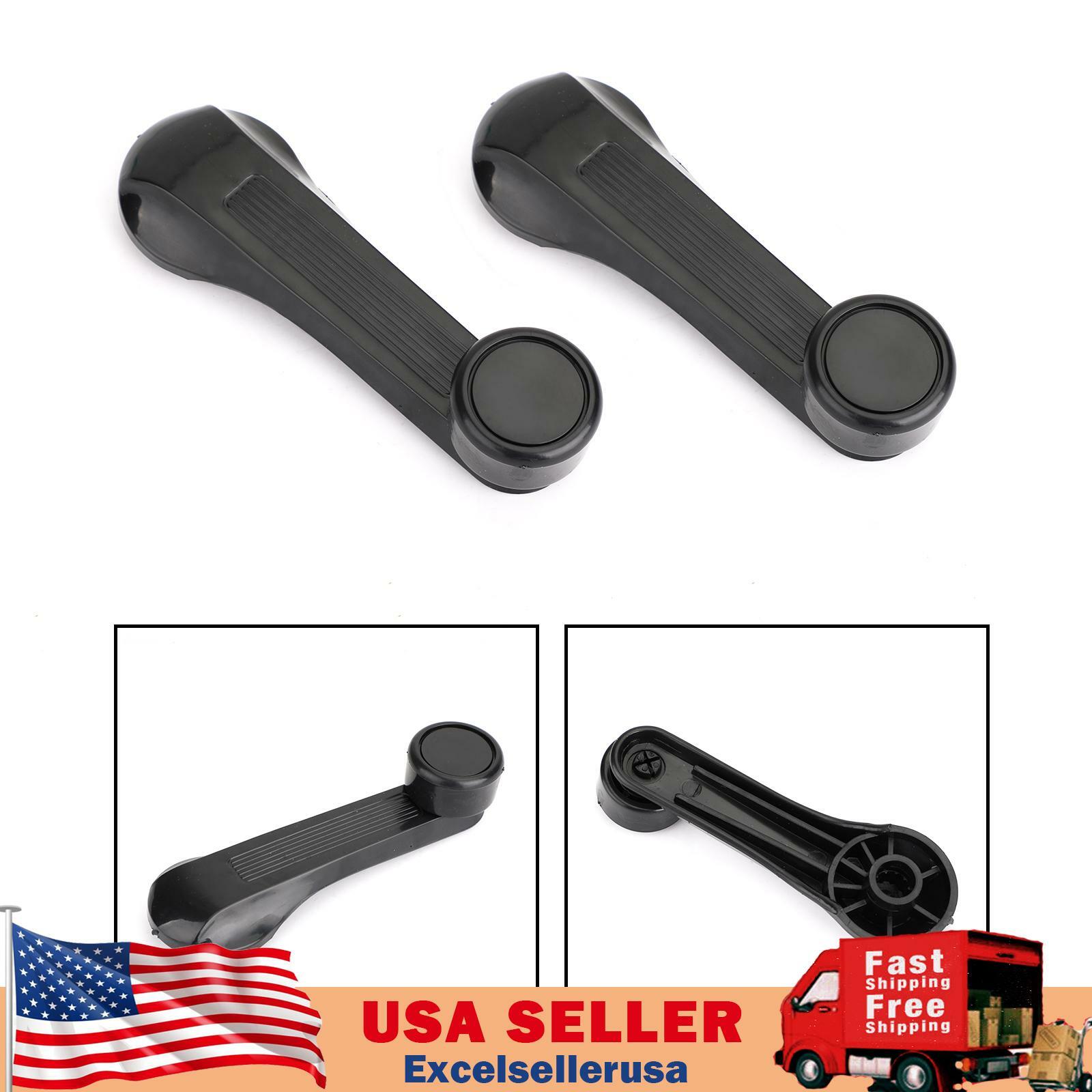 1 Pair Window Crank Handle Fit For Honda Civic Crv Accord Stream Jazz