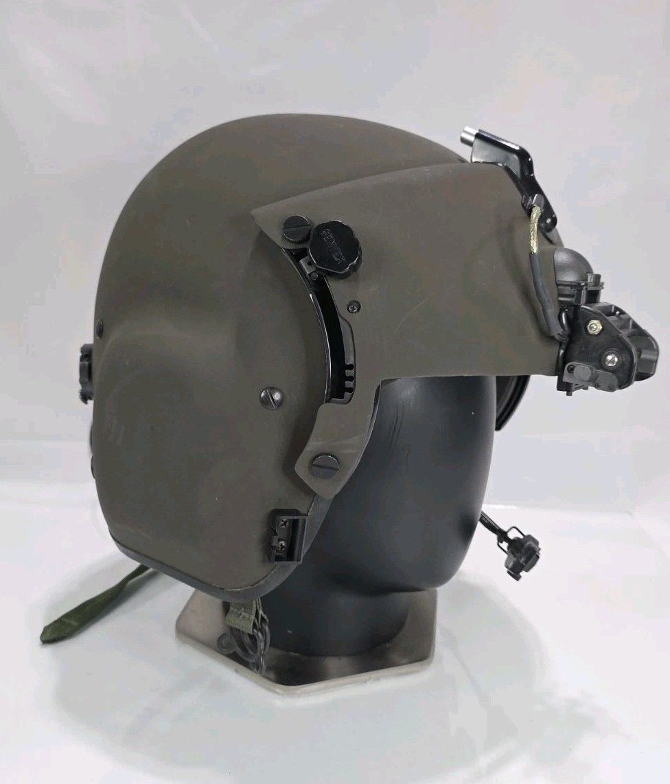 GENTEX HGU-56/P Aircrew Integrated Helmet System with Comms. Earplugs Medium
