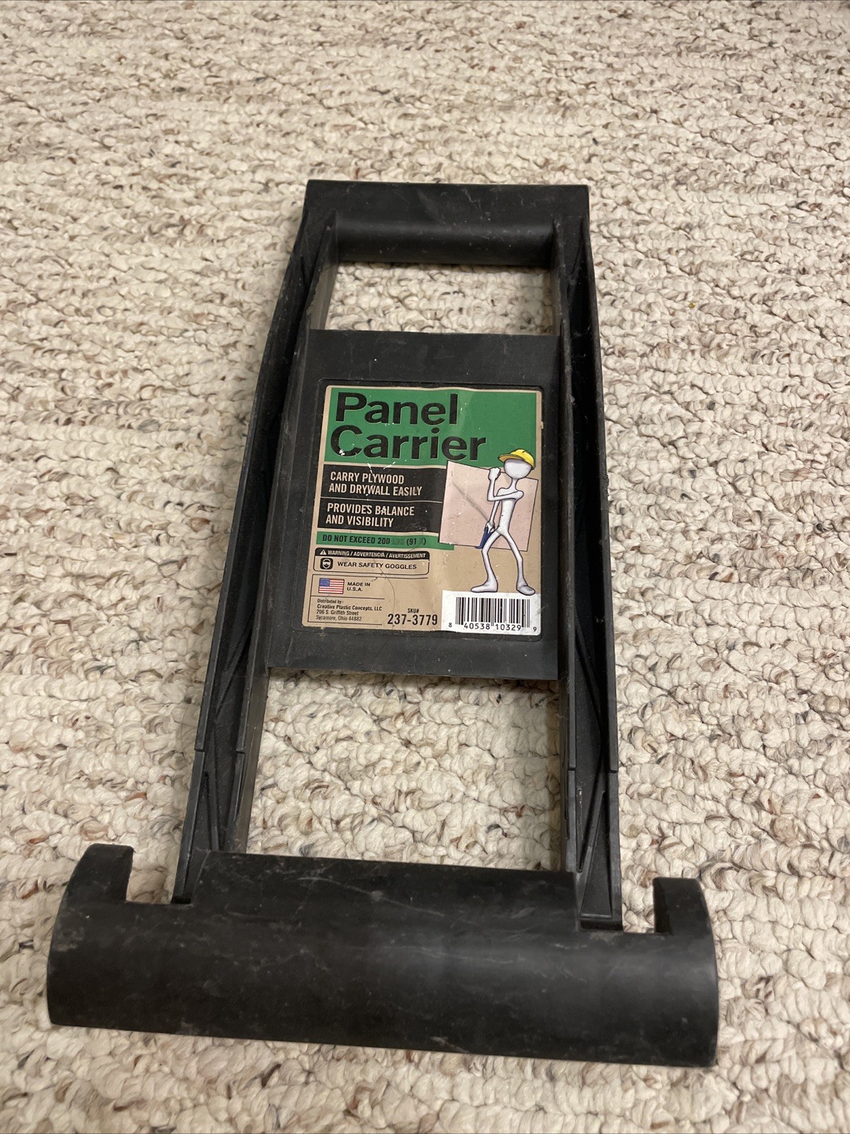 Panel Carrier For Plywood, Drywall