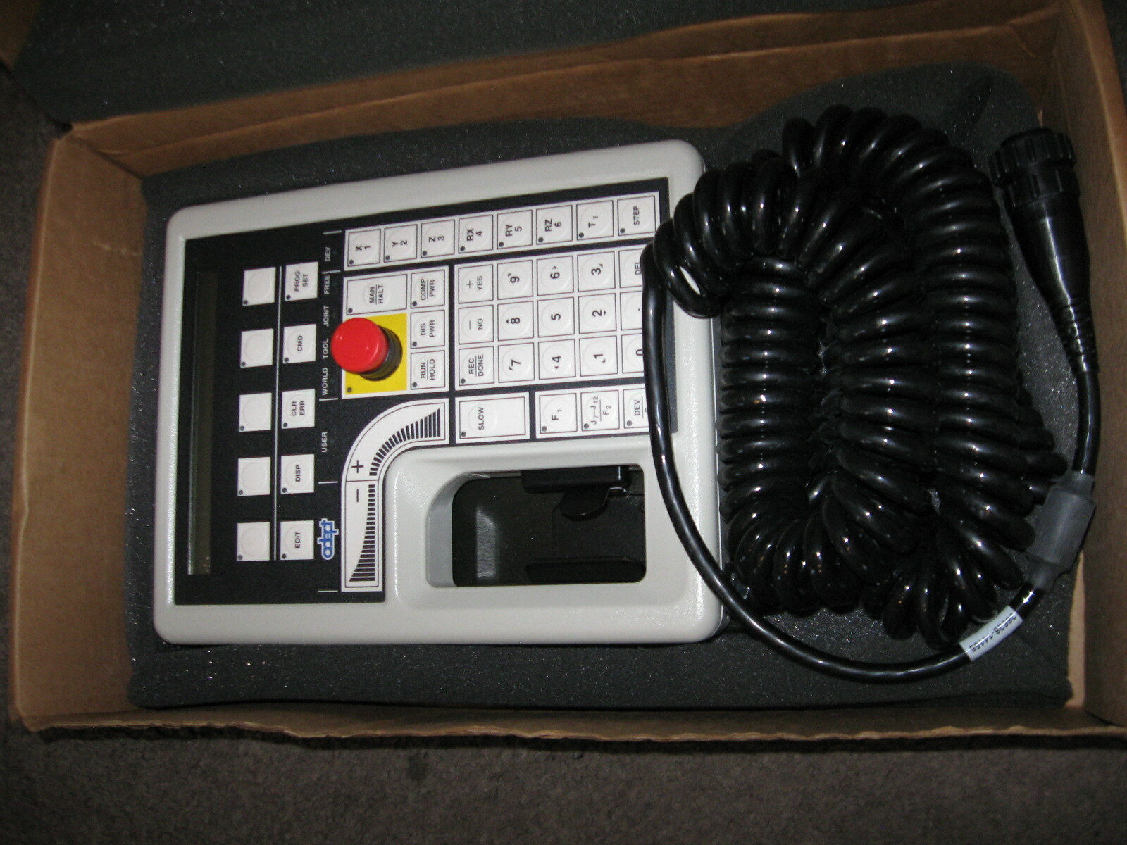 NEW Adept Robot Controller Teach Pendant w/ trigger  # 10332-11506 / 90332-12506