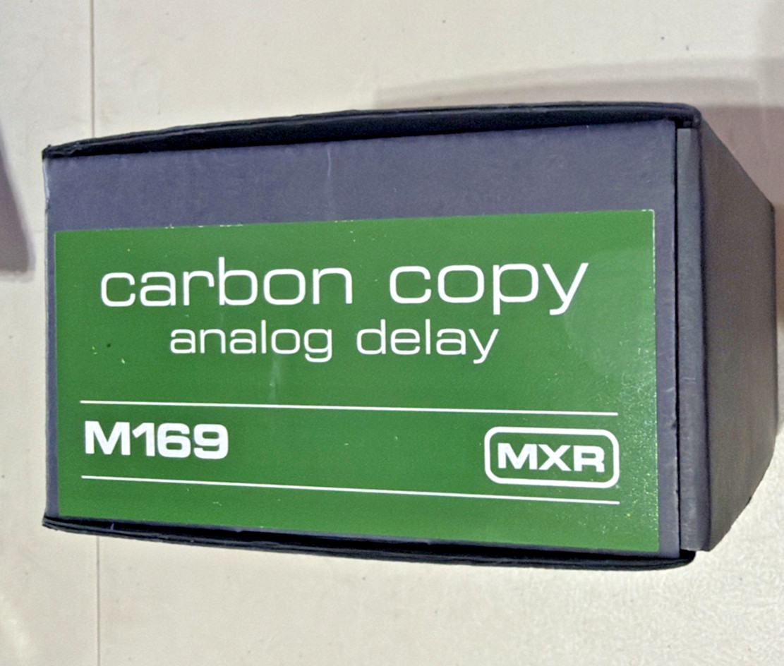 MXR Carbon Copy Delay Guitar Effect Analog Delay Pedal M169 *NEW*
