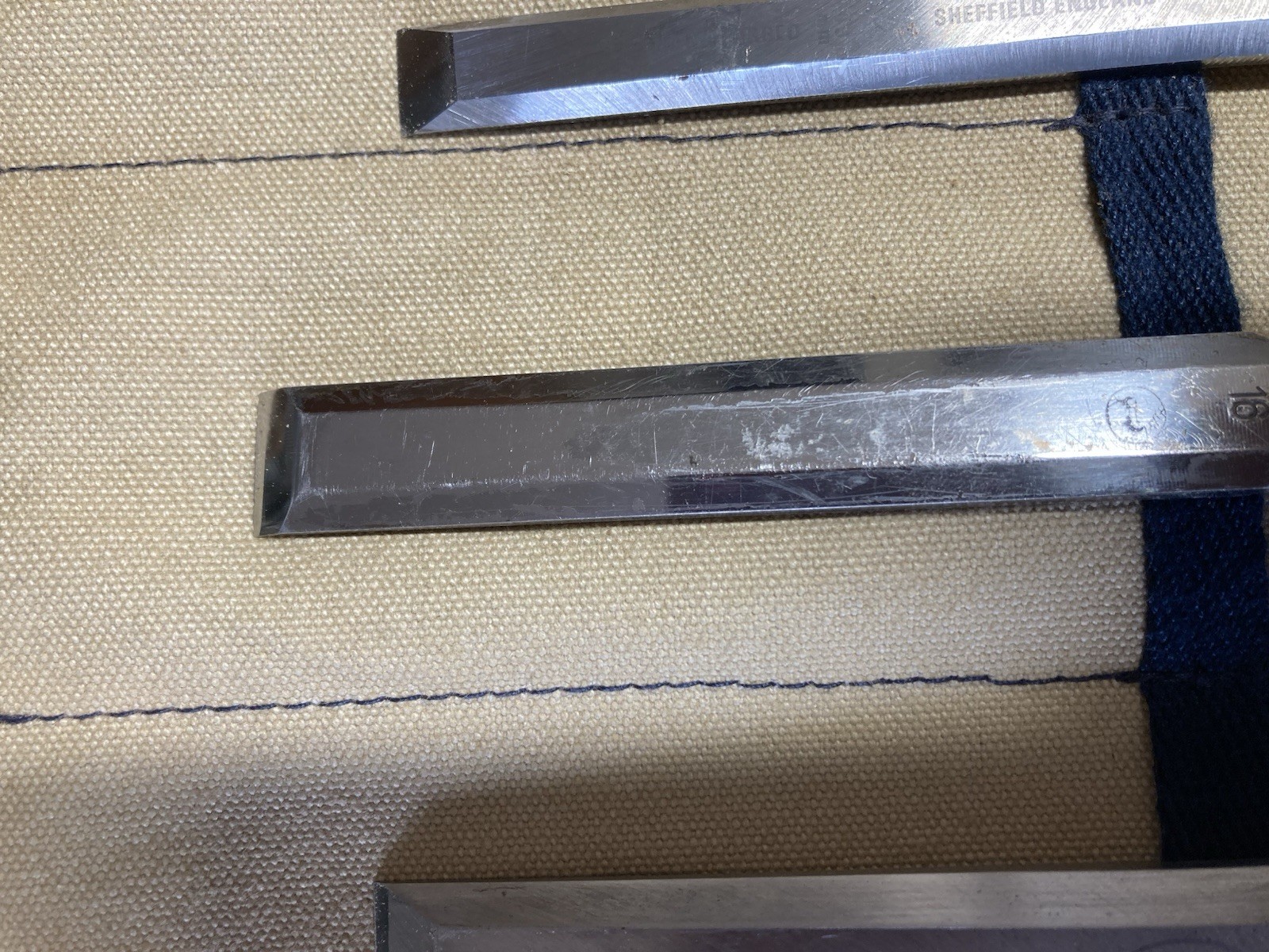 9 Piece Hand Forged Marples Chisel Set