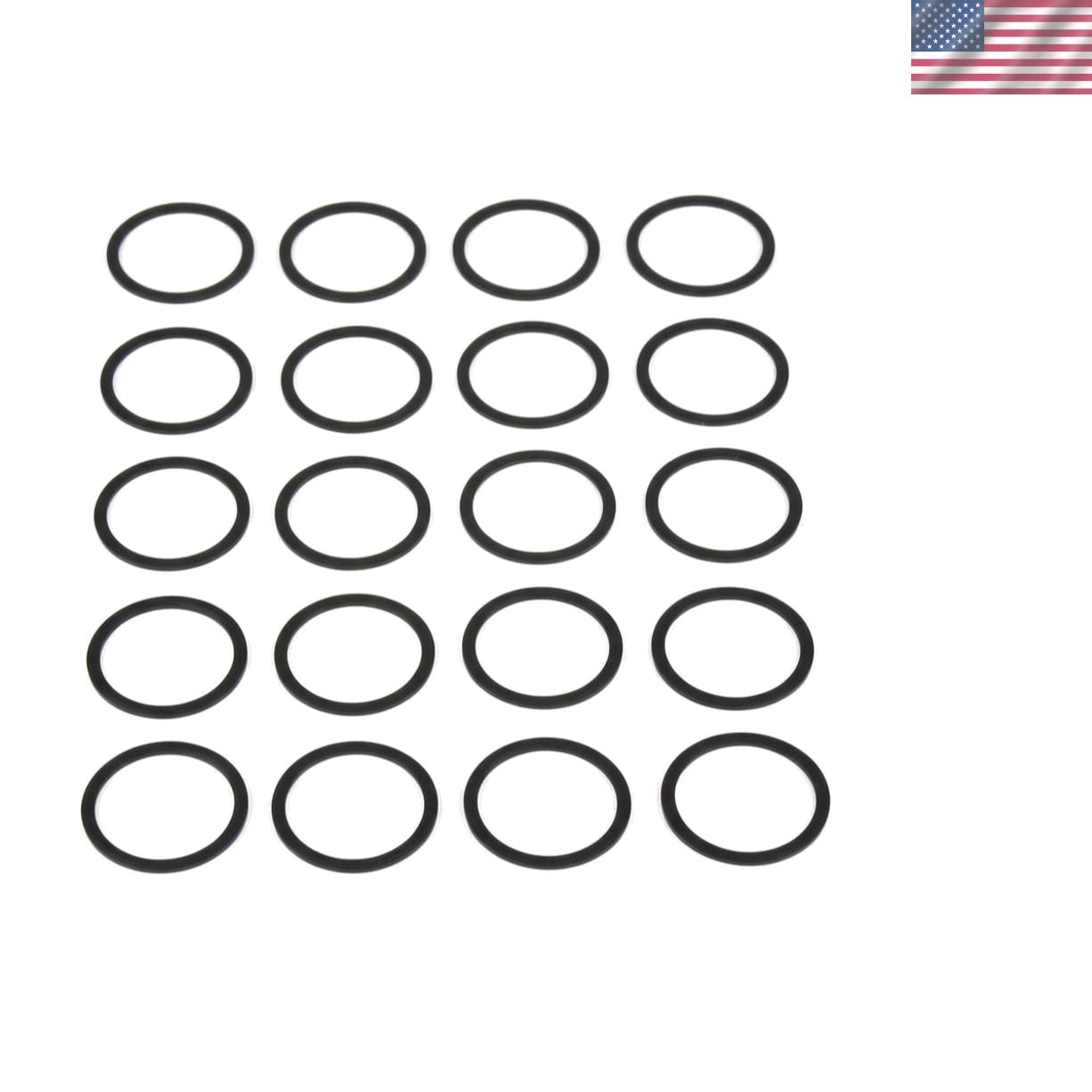 20 Black Barrel Nut Washers – Precision Spacers for Accurate Installations