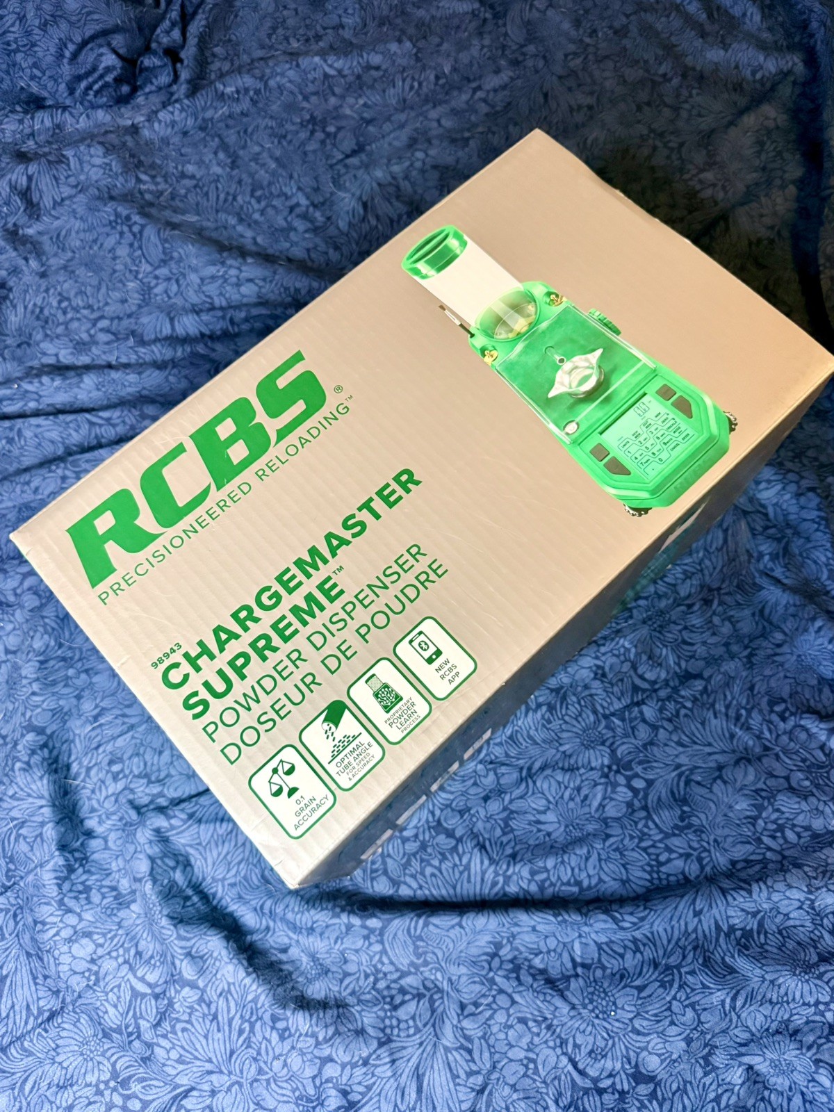 RCBS ChargeMaster Supreme Bluetooth Powder Dispenser, 1500 Grain Capacity #98943