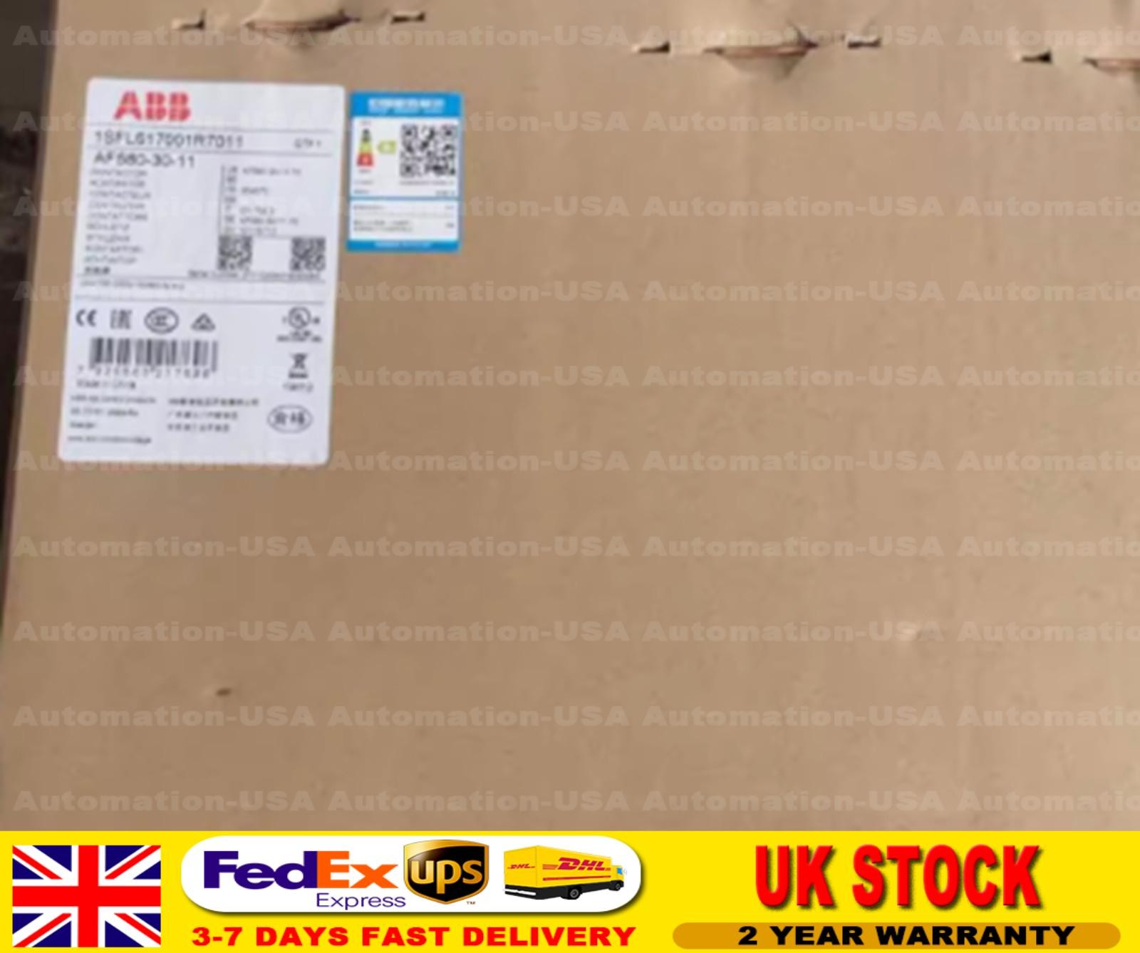NEW ABB Contactor AF580-30-11 1SFL617001R7011 100-250V US Free TAX