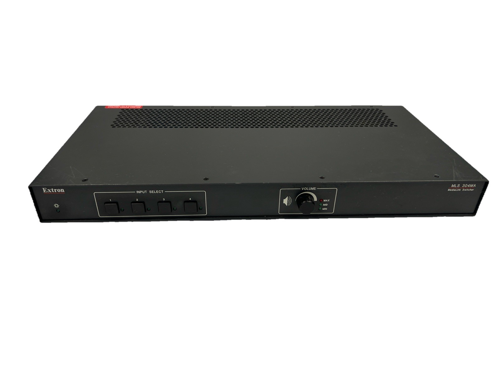 Extron MLS 304MA Multi-Format Switcher with 24W Mono Amplifier – 4 Inputs
