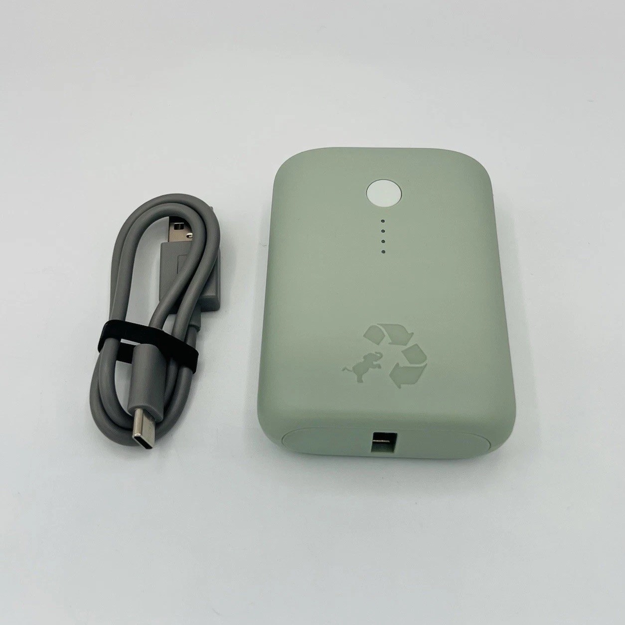 Universal Portable Charger Nimble Champ Lite 5,200 Mah Olive Green Pocket Size