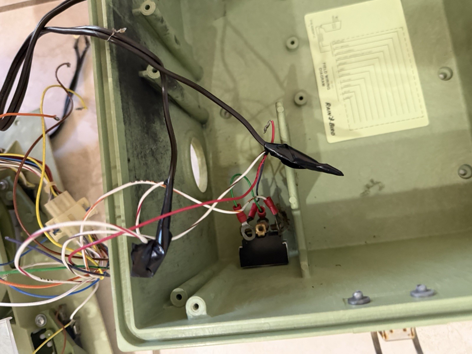 Rainbird RC7I Controller Untested No Power Cord