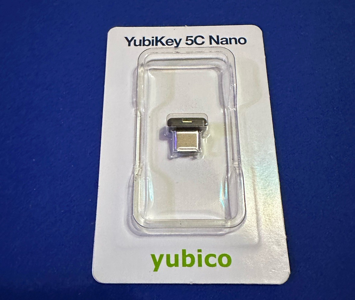 NEW Yubico - YubiKey 5C Nano - Two Factor Authentication USB-C Security Key