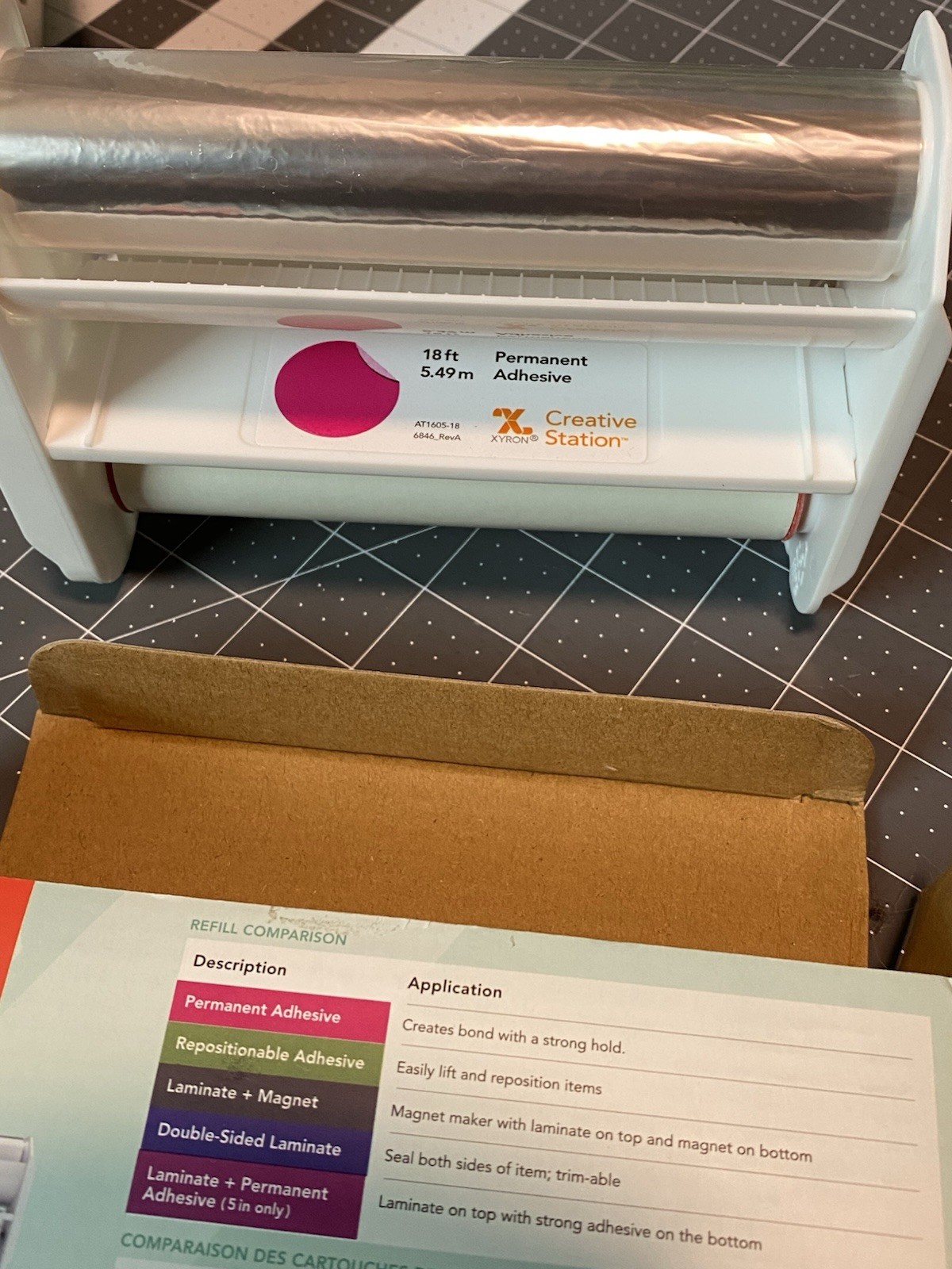 Xyron Creative Station Lite With Extra Used Roll