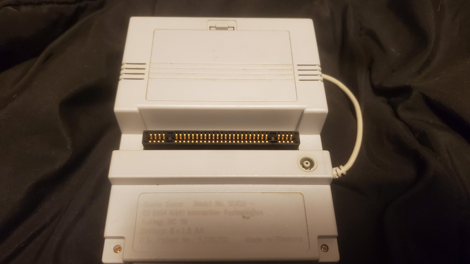 Nakitek Game Saver + Super Nintendo SNES Save State Accessory 1994 Untested