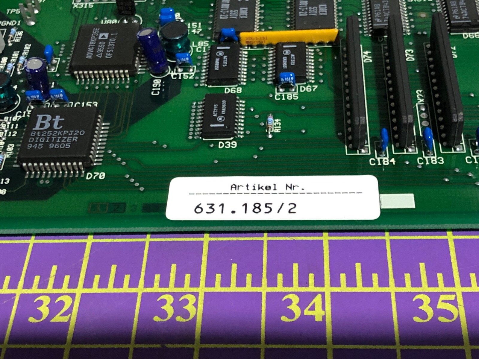 ESEC SA 631.185/2 Board