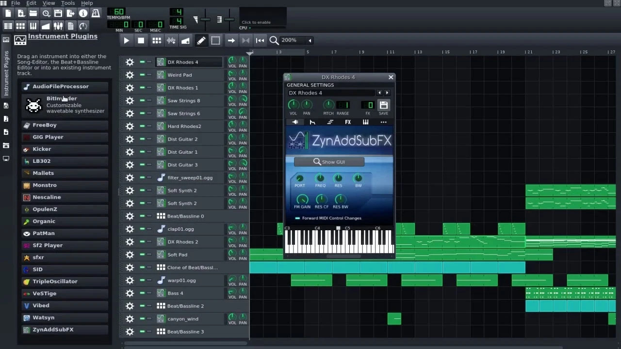 Music Production Software Beat Maker MultiTrack Audio Editor Mixing DAW Windows