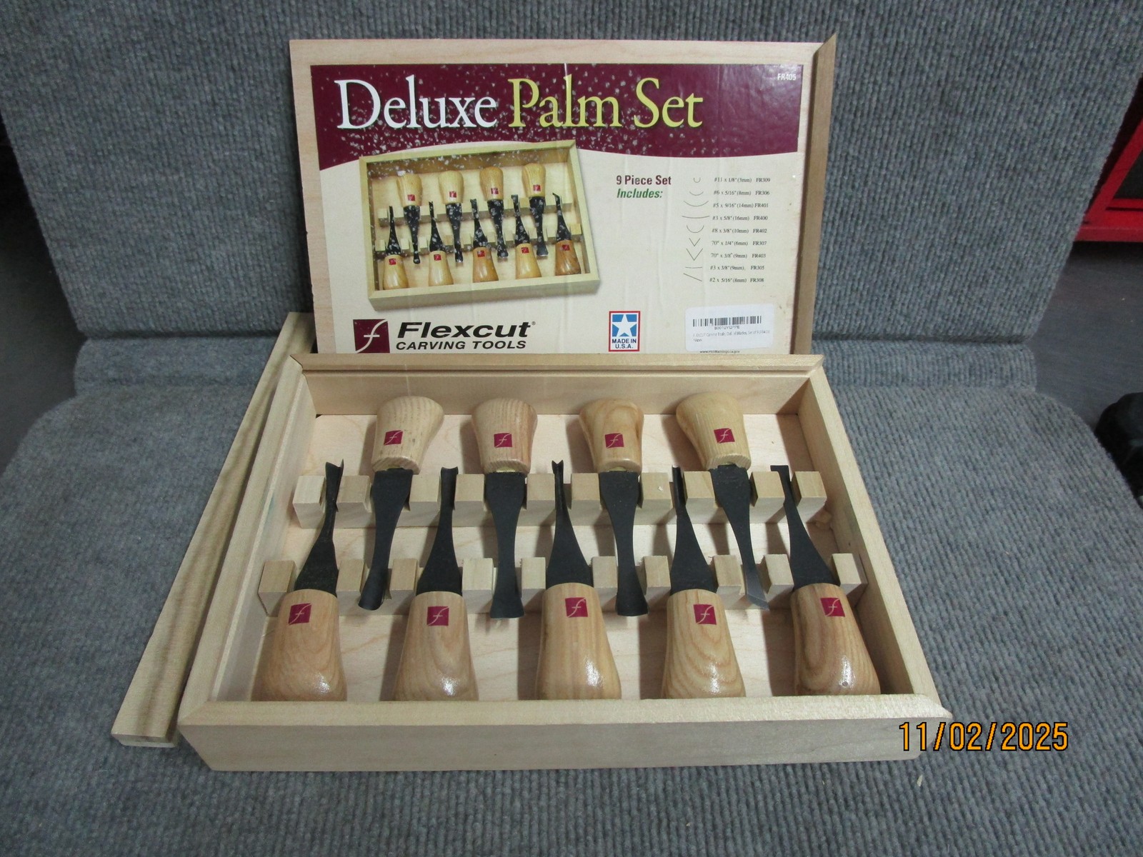 Flex Cut 9pc Deluxe Palm Set Model FR405