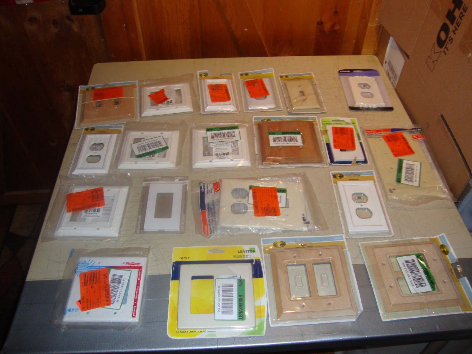 Electricians Special Mixed Wallplates Switch Covers Toggle Outlets All New #1