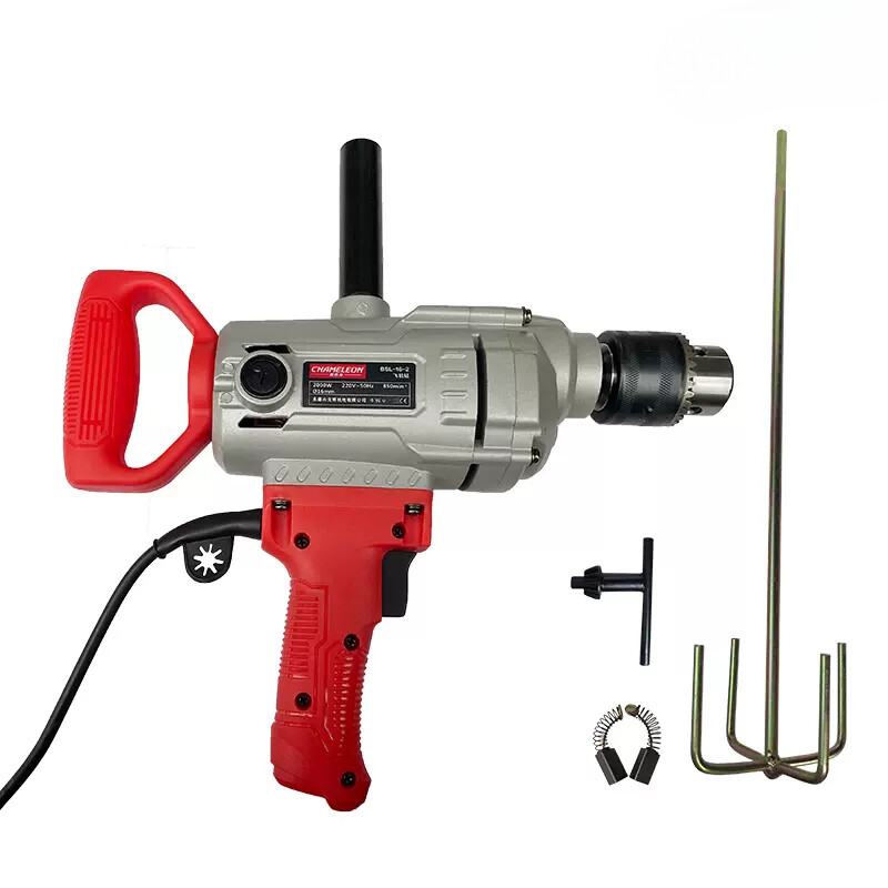 Ash Churning Machine Putty Powder Paint Coating Mixer High Power Electric Drill