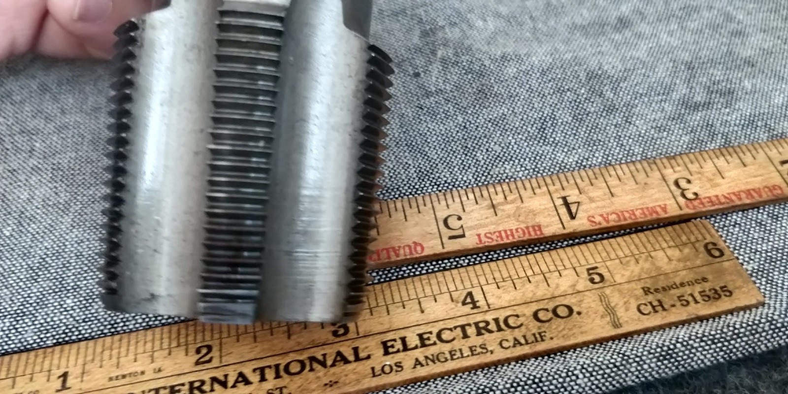 HANSON 1 1/2"-11 1/2 NPT PIPE THREADING TOOL TAP