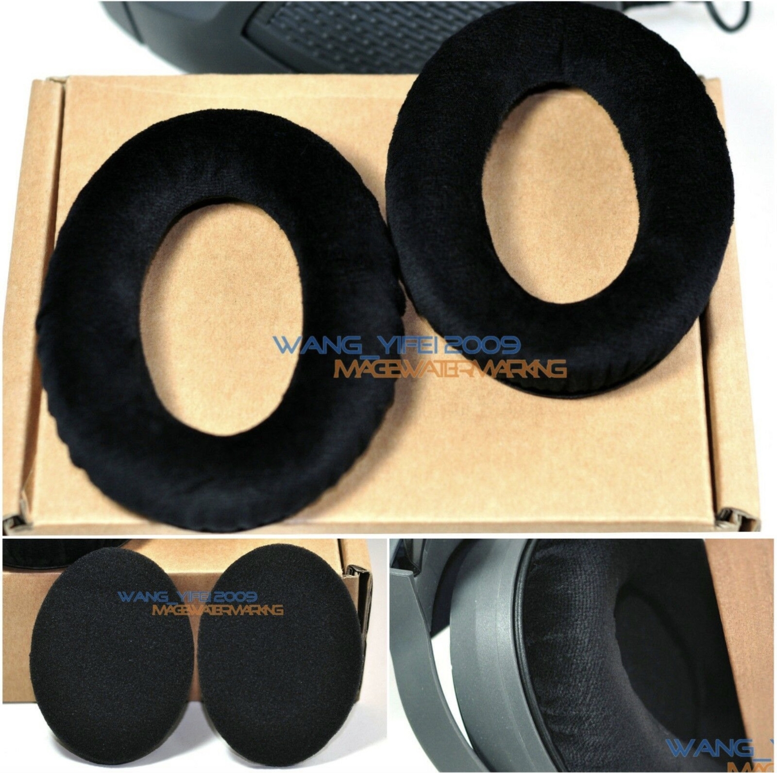 Velour Velvet Replacement Cushion For HD265 HD545 HD565 HD580 600 650 Headphone