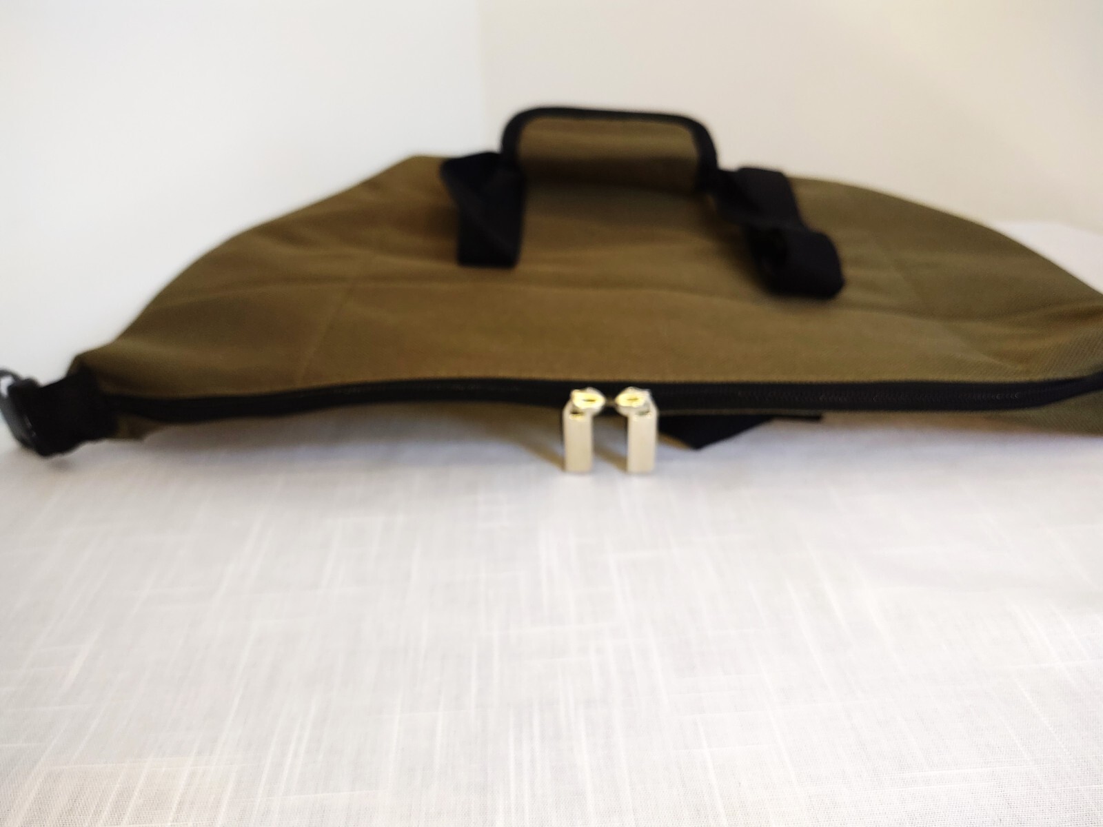 CARRY ON BROWN CANVAS TOTE BAG