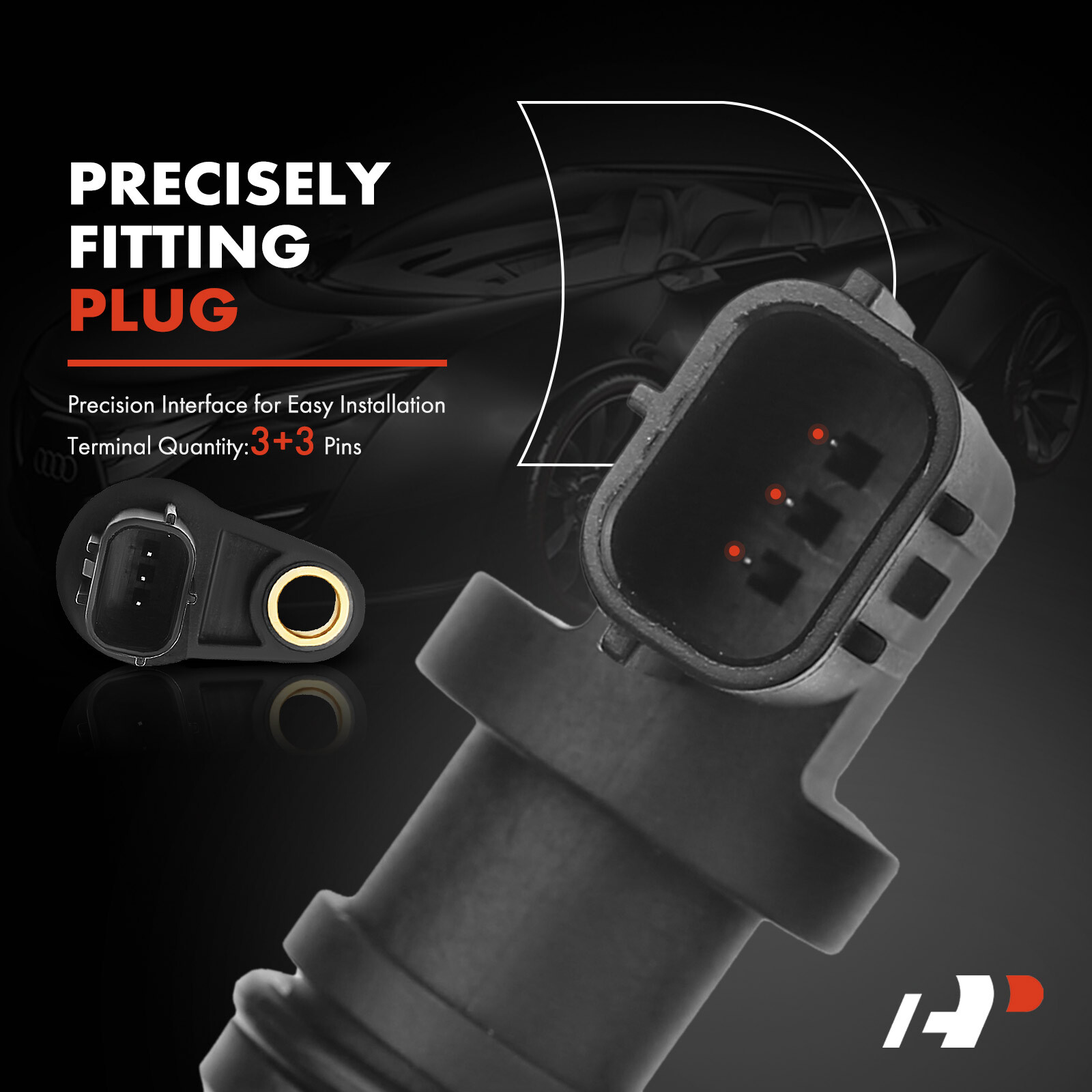 A-Premium 4x Camshaft & Crankshaft Position Sensor for Toyota Tundra Sequoia