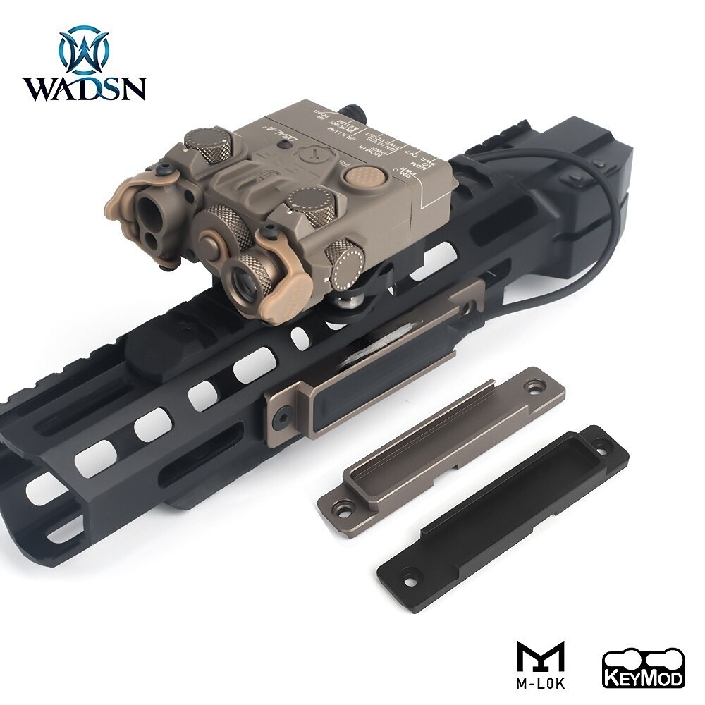 Tactical Tape Switch Mount for M300 M600 Search Light Remote Control Slot M-LOK