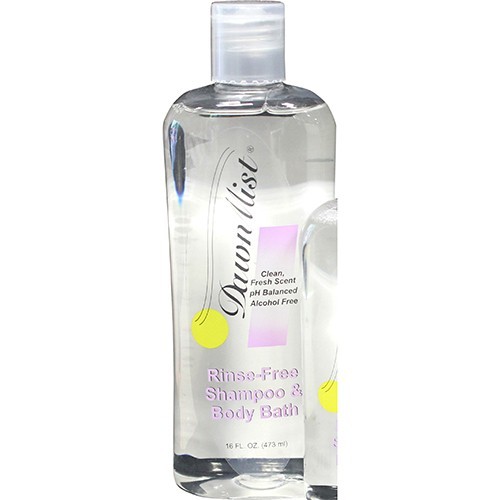 DawnMist No-Rinse Shampoo and Body Wash, 16 oz. Bottle, Scented, 1 Each