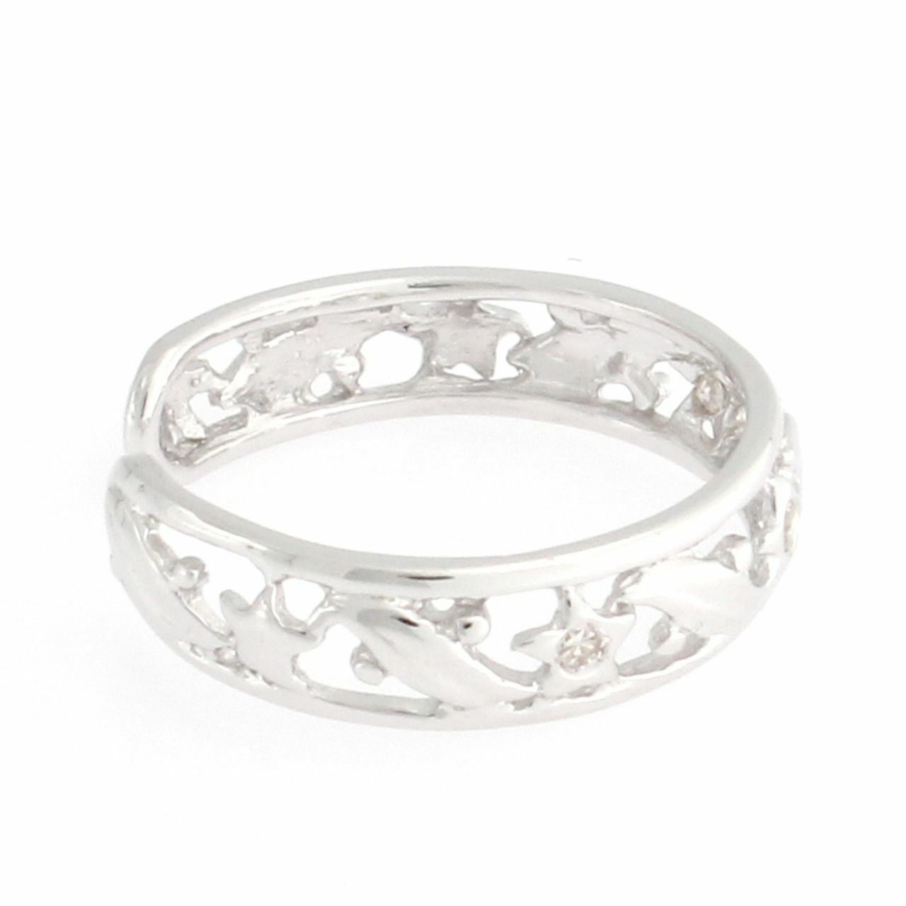 Adjustable Toe Ring Round Simulated Diamond Solid 925 Sterling Silver