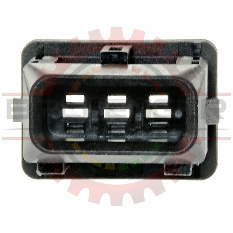 3 Way JPT Sensor Receptacle Connector, Black For Throttle Position Sensor