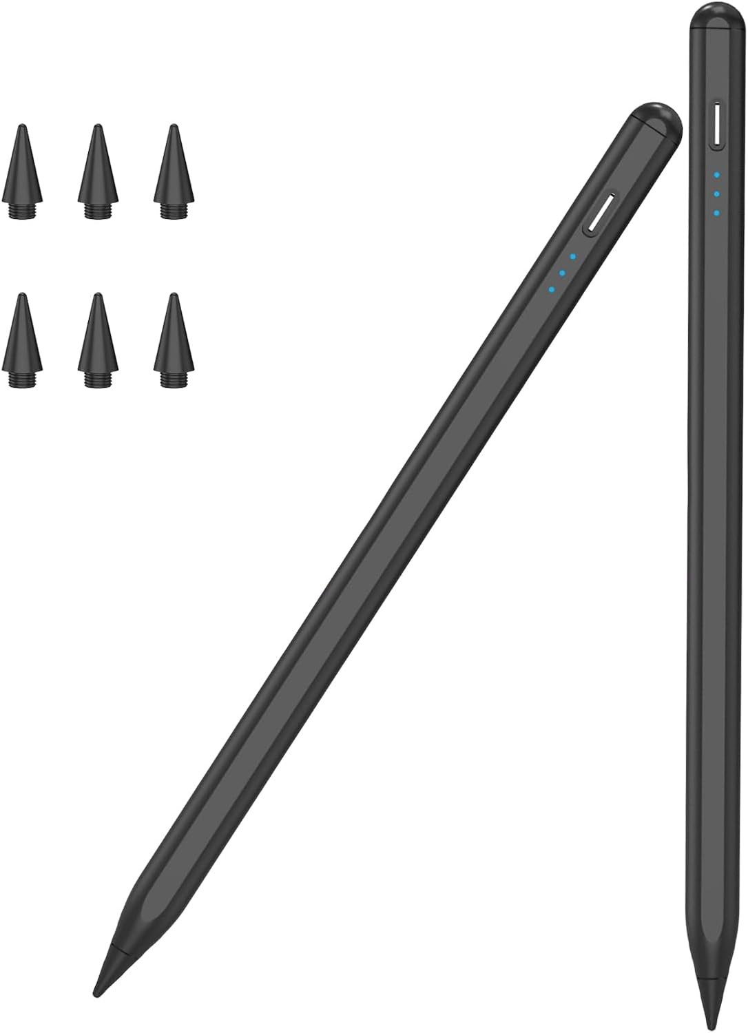 【2Pack】Stylus Pencil for Ipad 2018-2026 A16 11/10/9/8/7/6,Mini A17 Pro/6/5,Ipad