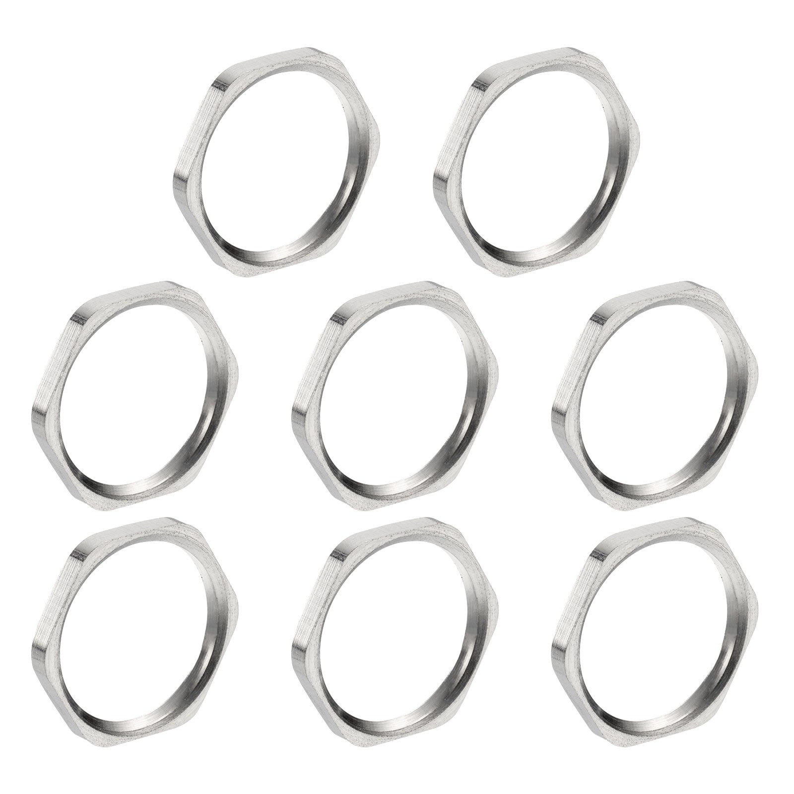 8PCS Cast Pipe Fitting Hex Locknut Nut NPT1/2" Female Thread