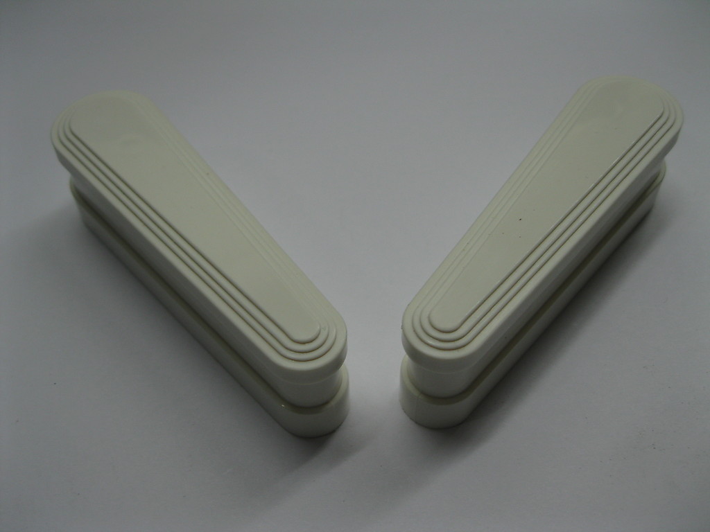 Gottlieb Pinball Flipper Bat Cap 3" White New A-13150 Set of 2 Caps
