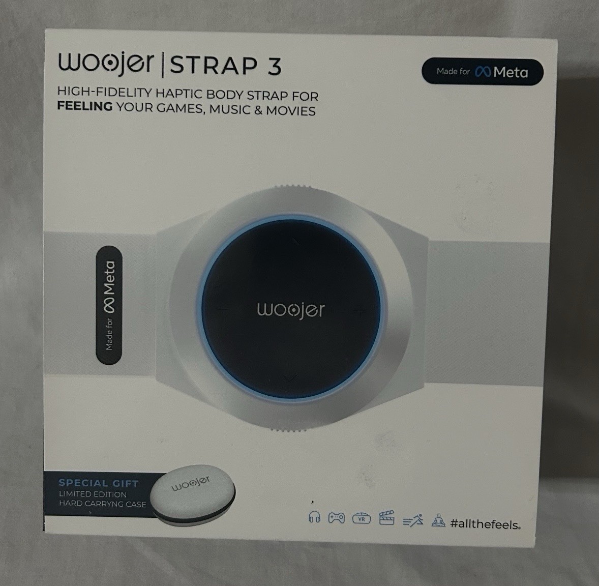 Sealed New Woojer Strap 3 VR Head Strap Replacement WJRS3-101