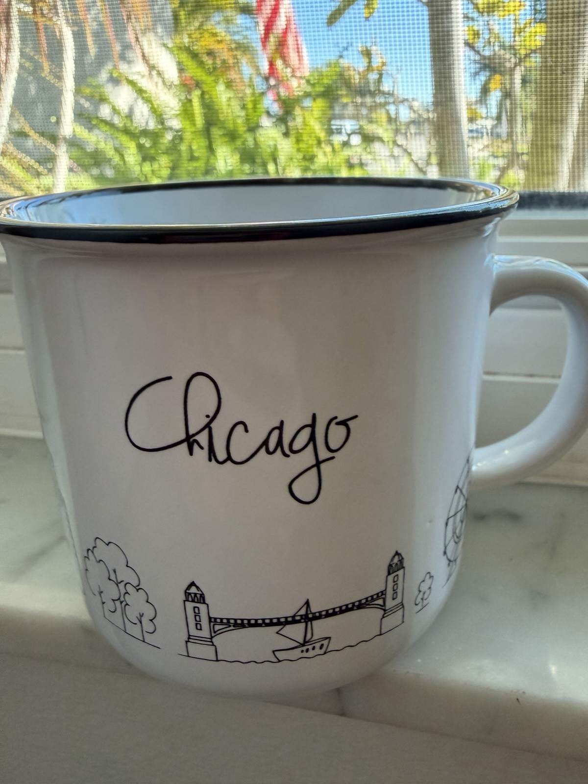 Eataly Chicago Ceramic Coffee Mug Cup Dishwasher Microwave Safe Souvenir