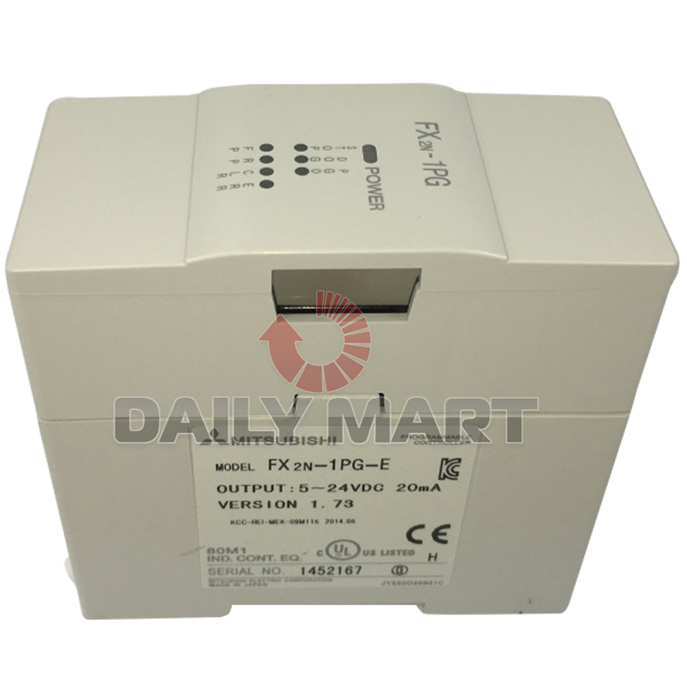 New in Box Mitsubishi FX2N-1PG-E Programmable Logic Control Digital I/O Module
