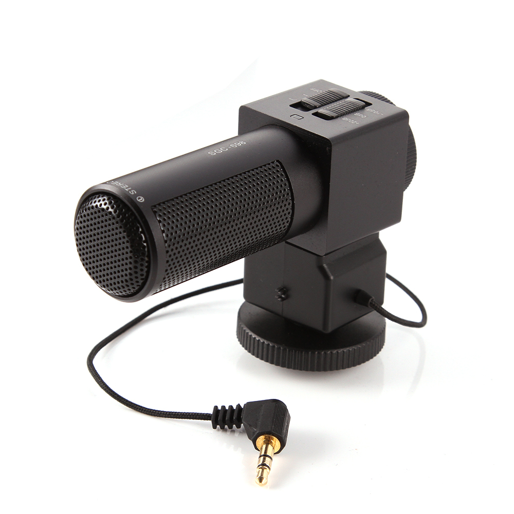 Handheld Cam Recording Microphone Stereo Photography Interview System Kit