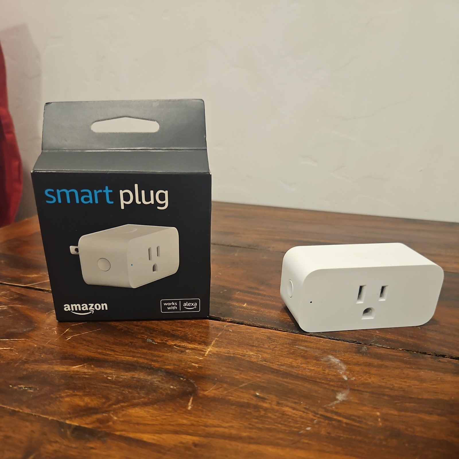 Lot Of 2 Amazon Smart Plug Alexa Compatible WiFi Outlets NEW C2YY37