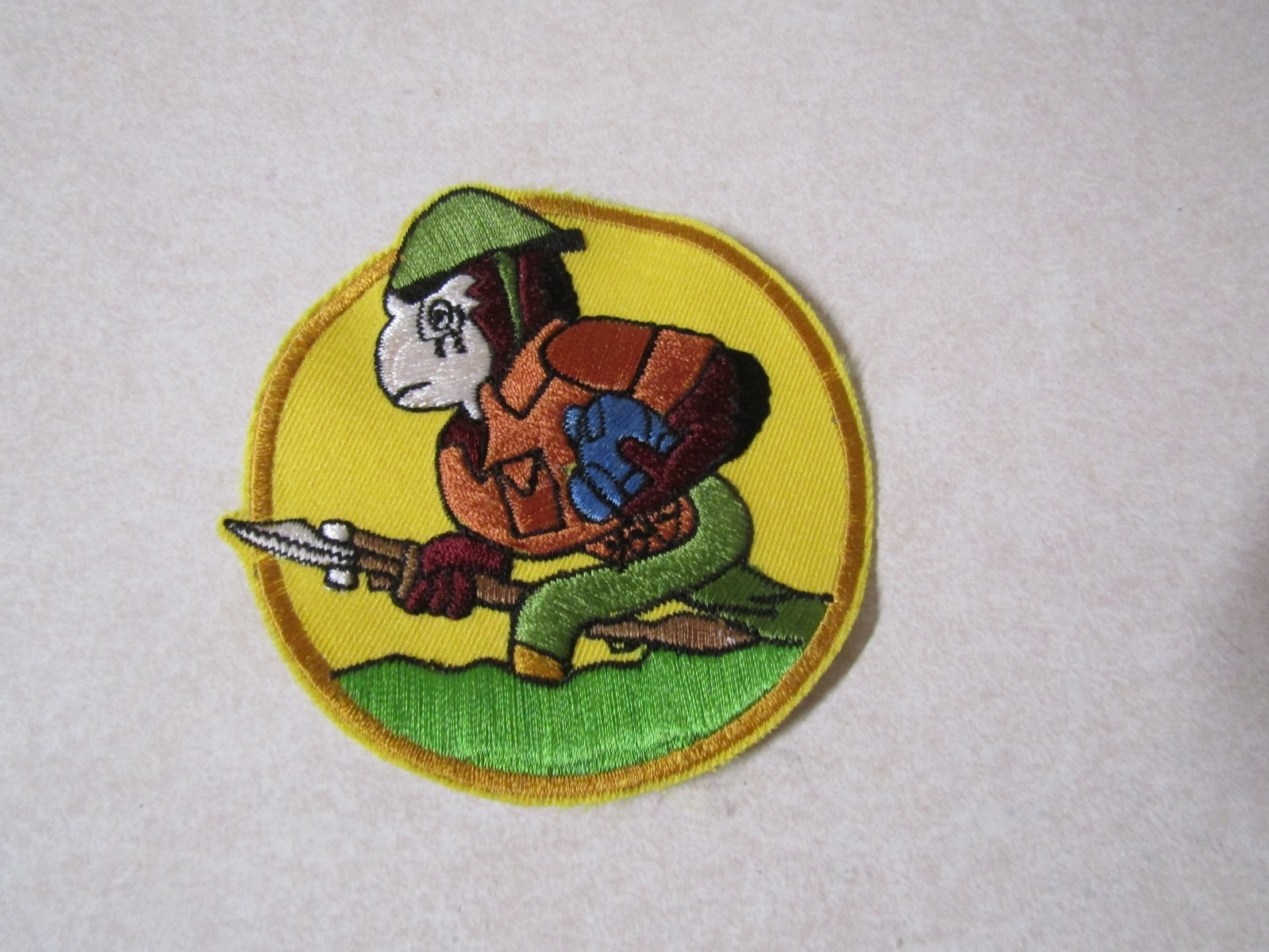 MILITARY PATCH BOY SCOUTS OF AMERICA COMBAT WOMBAT