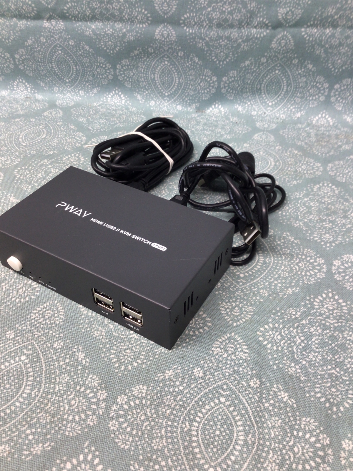 PWAY HDMI USB 2.0 KVM Swith 2 Port